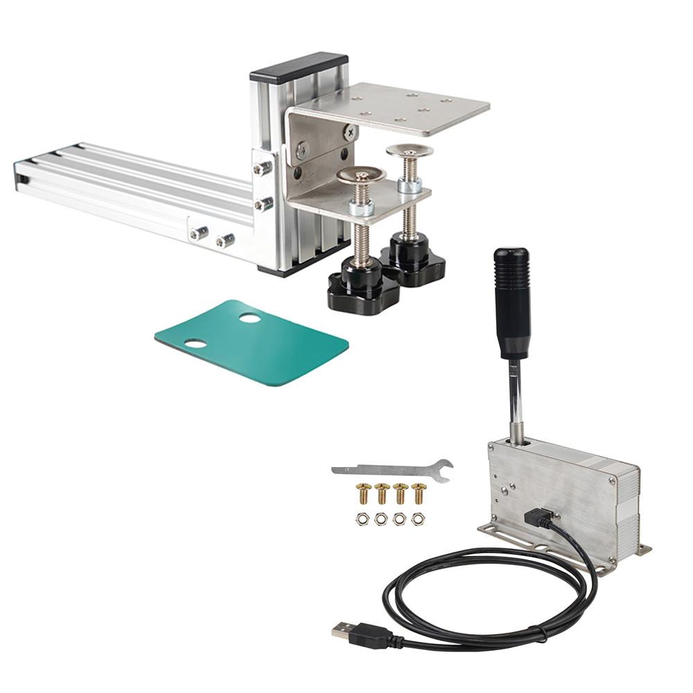 

ПК USB гоночные игры последовательный переключатель передач H переключение передач и зажим для крепления для Logitech G29/G25/G27/G920/G923 Thrustmaster T300 чёрный