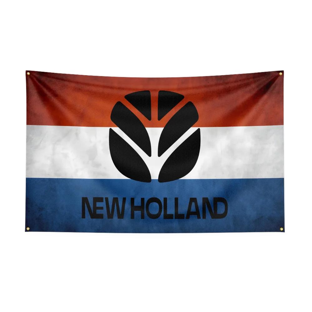 35ft NNew Holland NHAGs Tractors Flag Polyester Digital Printed Tool Tapestry Banner Curtain For Decor Agriculture