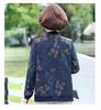 Mother's 2026 Spring/Autumn Lapel Jacket for Women - Middle-Aged & Elderly, Loose, Stylish Top.