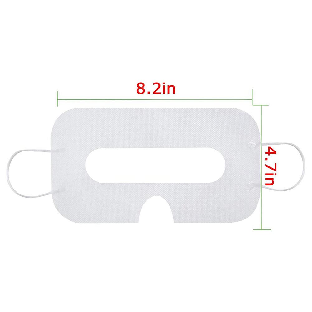 Disposable 3D VR Protection Pads Nonwoven Universal Eye Pad for VR One Time VR Eye Patches