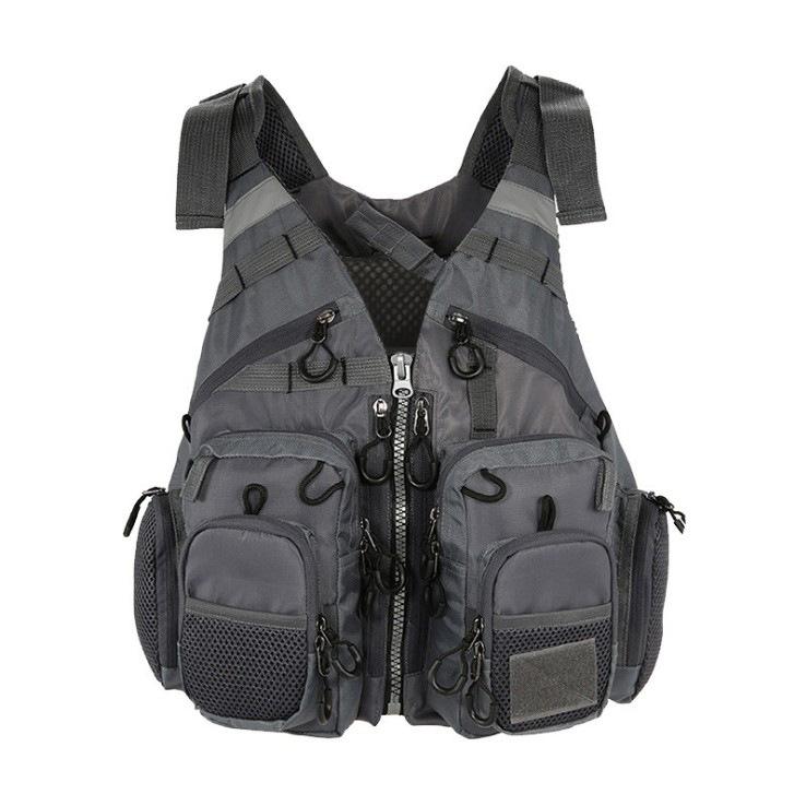 Portable With Floating Material Multipurpose High Security Durable Rock Waistcoat Boat Sea Swim Strap Fishing Vest