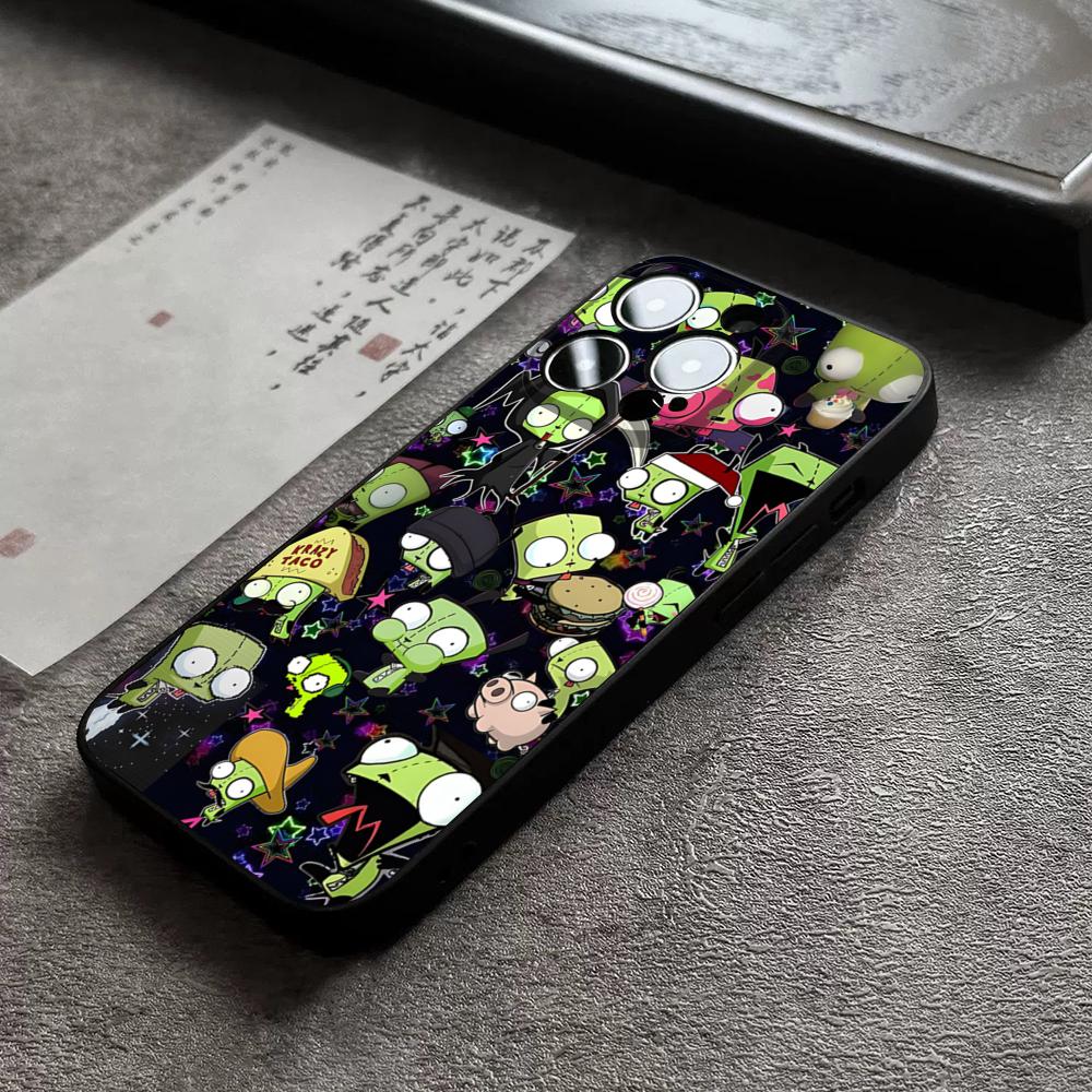 Invader Zim Phone Case For 17 Pro Max For Iphone 14 16 Pro Max 12 15 11 13 Pro Xr X Xs 8 7 Plus Back Cover