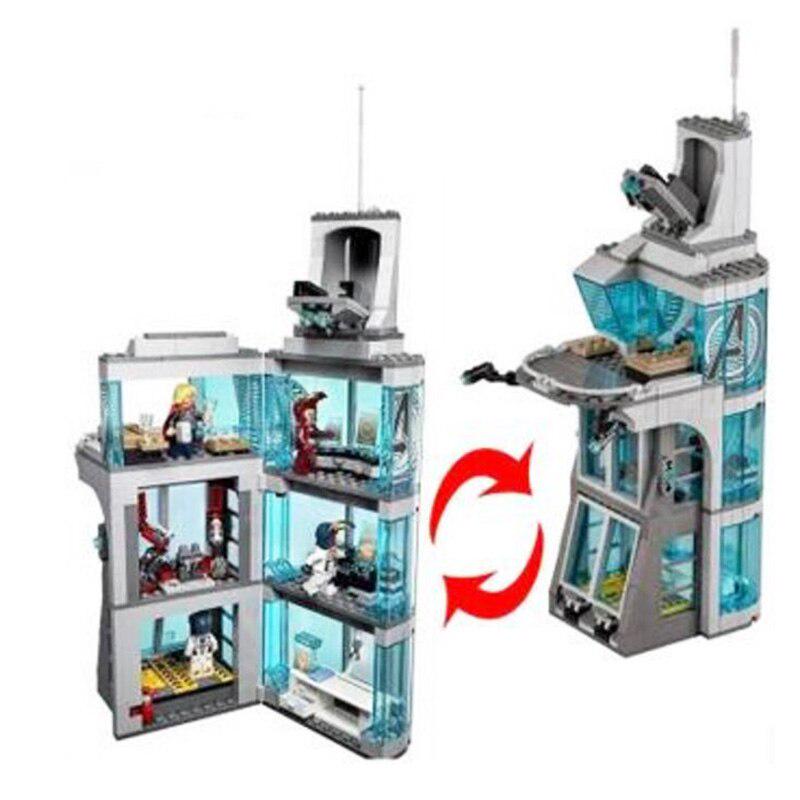Buy SH678 Attack On Avengers Tower 7th Floor Building Blocks