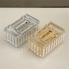 Kreative Taschentuchbox Polieren Für el Office Home Elegante Und Edle Abdeckung Bling Kristall Handgefertigte Taschentuchbox Für Die Heimaufbewahrung