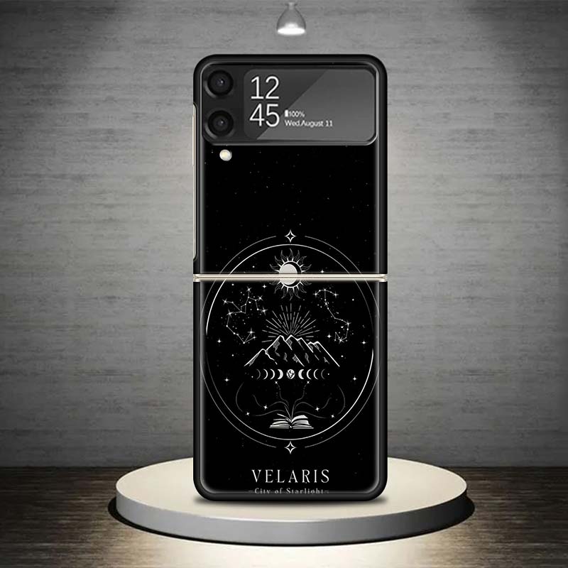 Ein Hof aus Nebel und Zorn Sarah J Maas Handyhülle Für Samsung Galaxy Z Flip 7 6 5 4 3 5G Stoßfeste Hülle Z Flip7 Flip6 ZFlip5 Flip3