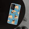 Cute Pug Dog Phone Case Cover For Samsung Galaxy A12 A22 A32 A52 A72 A02S A51 A50S A31 A20S A10S Note 20 Ultra 10 Plus Galaxy A5