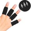 10Pcs Cotton Breathable Sports Finger Sleeves Soft Finger Guard Finger Sleeve Protectors  Basketball