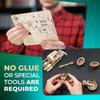Ugears Trike UGR-S Wooden Puzzle 3D Craft 70216 3D Puzzle No Glue or Tools Required