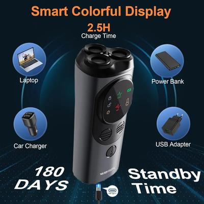 Répulsif Ultrasons pour Animaux à Trois Ports Répulsif pour Chiens Dissuasif d'Aboyements avec Lampe de Poche Éclairante Entraîneur pour Chiens et Dispositif Anti-Chien