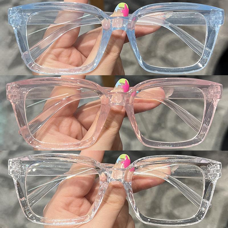 

3 шт. Декоративные очки «кошачий глаз» Модные Простые для сочетания с одеждой и Компьютерные очки