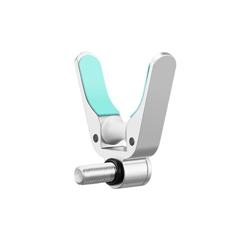 Portable Fishing Rod Holder Automatic Rebounds Fishing Poles Holder Brackets Silicone Pad U Shape Stand Enduring