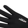 1 Pair Unisex Outdoor Gloves Plush Lining Touch Screen Autumn Winter Anti Skid