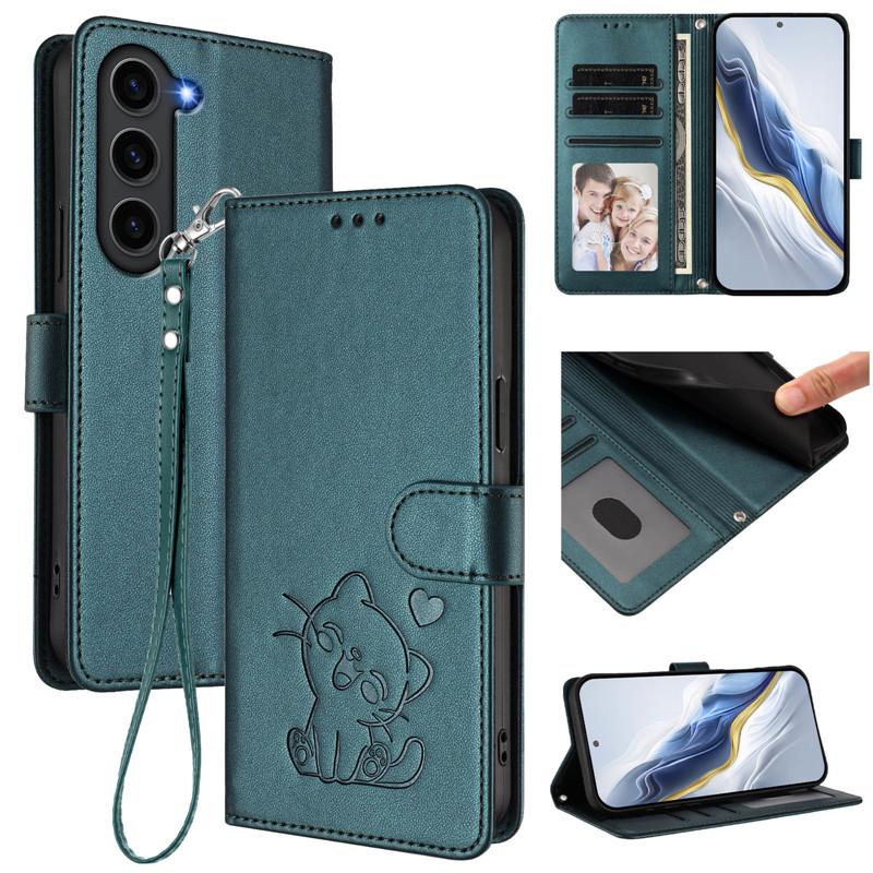 For Samsung Galaxy S23 FE Case Flip Etui on For Samsung S23 Ultra FE Plus 5G Classic Phone Wallet Leather Cases Card Slot Cover