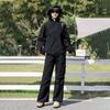 Set Ultra-sottile Protezione Solare per Coppia: Camicia con Cappuccio e Pantaloni Leggeri per l'Estate