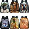 Italian Brainrot Tung Tung Tung Sahur Kids Backpack Toddler Boys Kindergarten School Bags Children Cartoon Waterproof Backpack