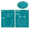 Glasses Frame Adjustment Lens Diameter Measurement Plate Accessory Glasses Progressive Lens Repair Tool