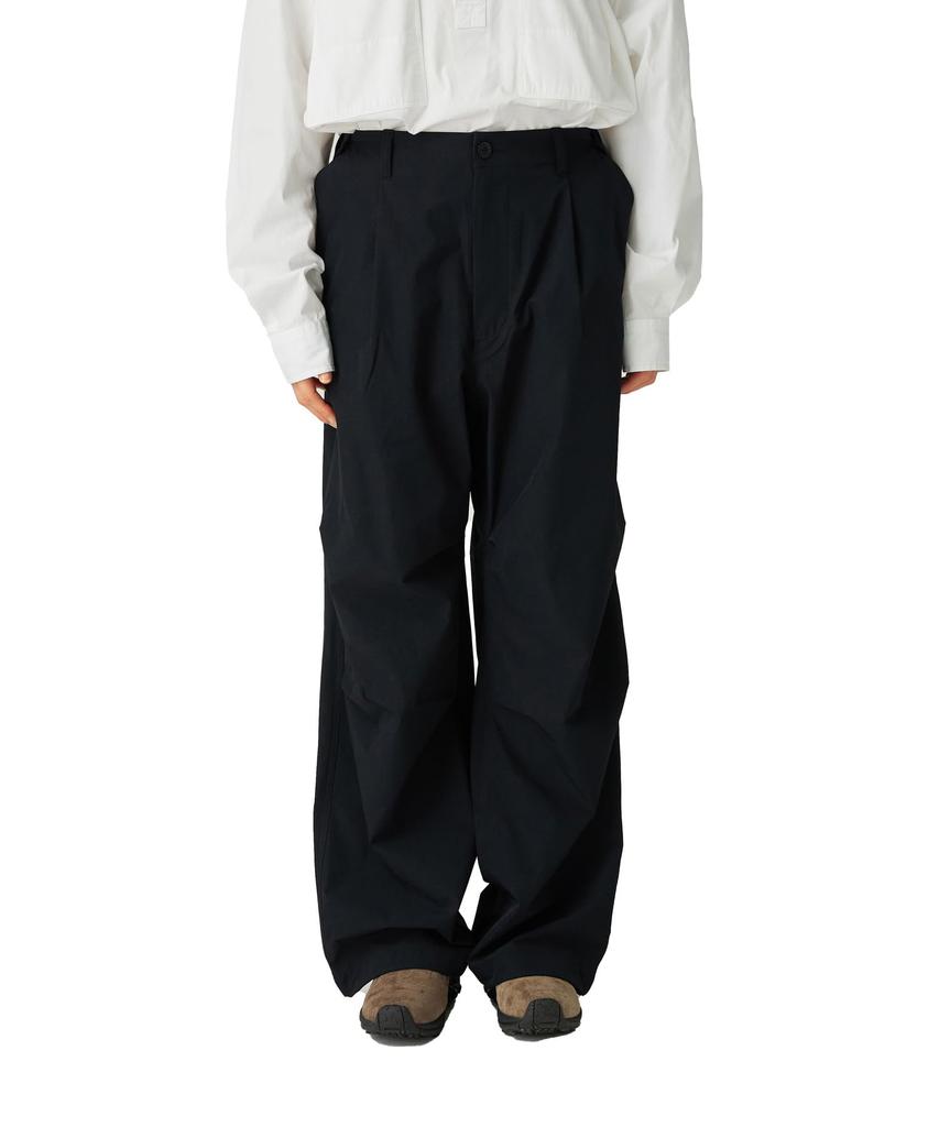 Snow Peak Stretch Trousers and Size L Water-Repellent PA-25AU005, Men's Women's, Black,