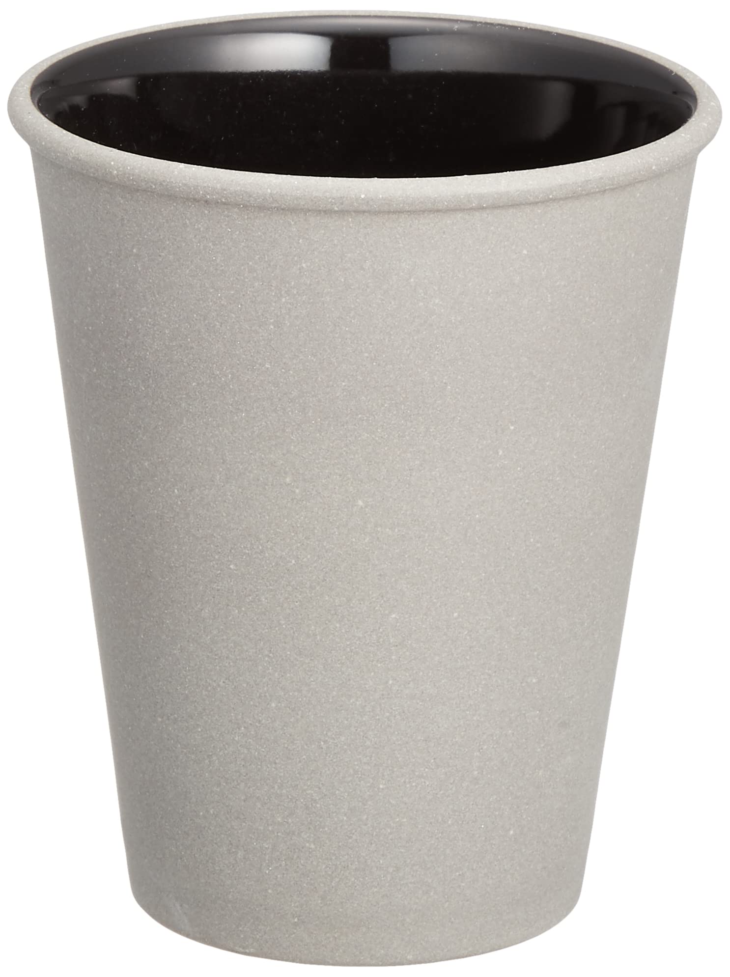 

TOKI1919 Bake Grace Cafe Tumbler Coffee Cup Diameter 8 x 10 cm 250 ml French Plate Hotel Restaurant Specification Ceramic Plain Black Yakishime Black чёрный