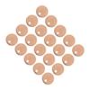 20pcs DIY Round Pendant Stainless Steel Dog Tag with Hole Jewelry Making AccessoryRose Gold 8mm