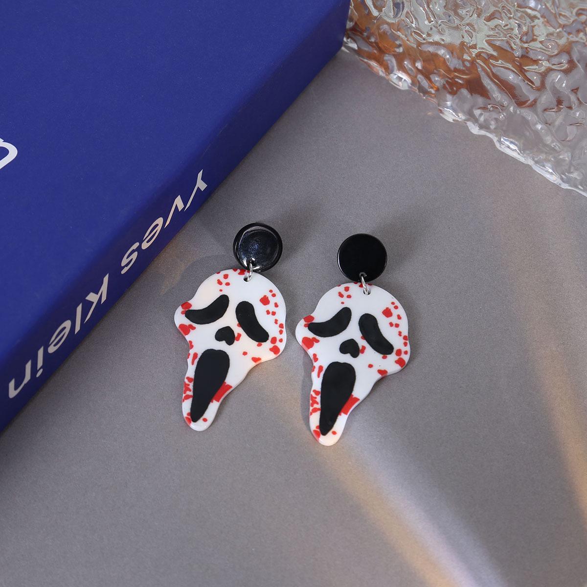 Quirky Screaming Devil, Butterfly, and Skull Dagger Earrings for Women - Perfect for Halloween