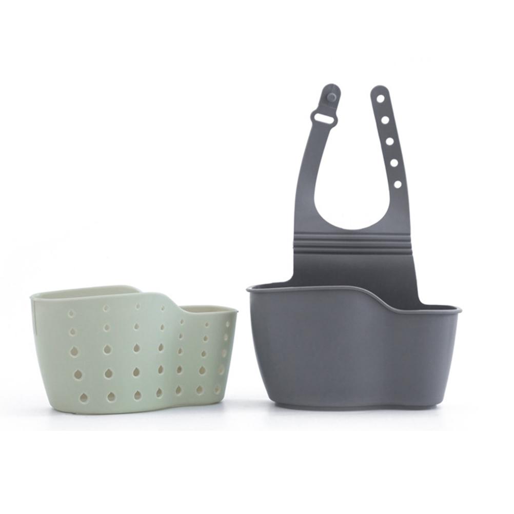 Sink Shelf Soap Sponge Drain Rack Bathroom Holder Kitchen Storage Adjustable Kitchen Organizer