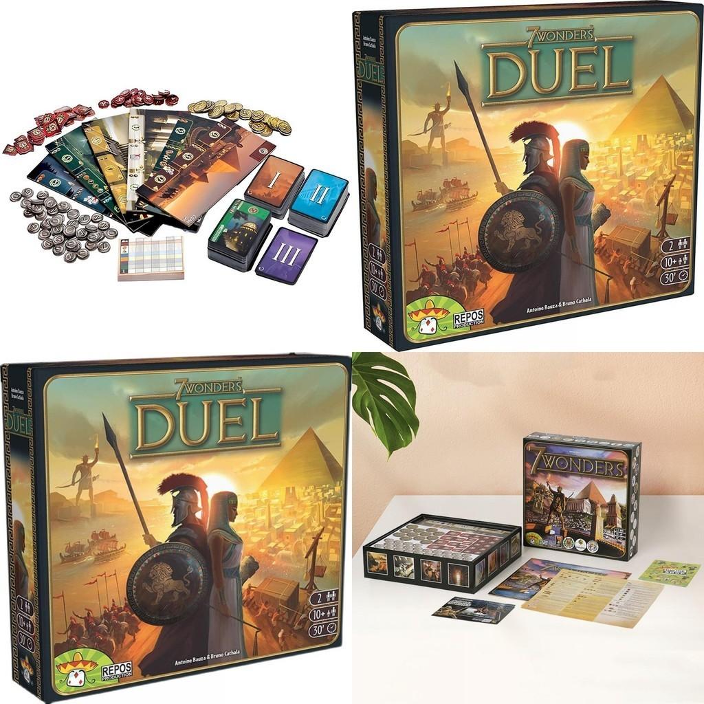 7 Wonders Duel Strategie-Brettspiel für Erwachsene Kinder