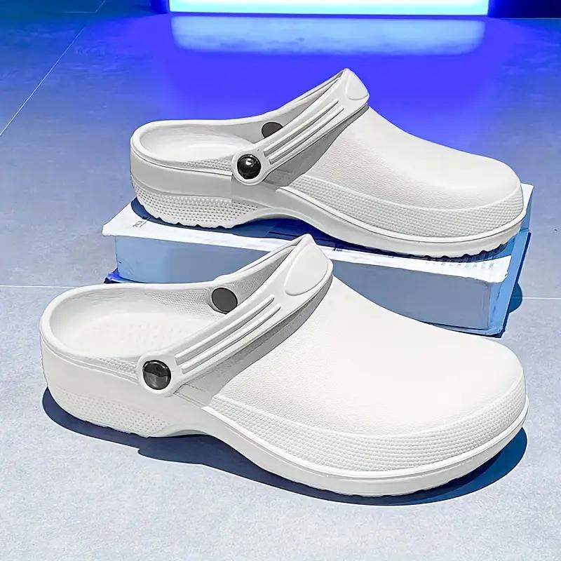 Unisex EVA Clogs, Comfortable, Durable, Non-Slip, Oil-Resistant, Waterproof, Professional Chef & Nurse Work Shoes, Casual Style, Kitchen Shoes