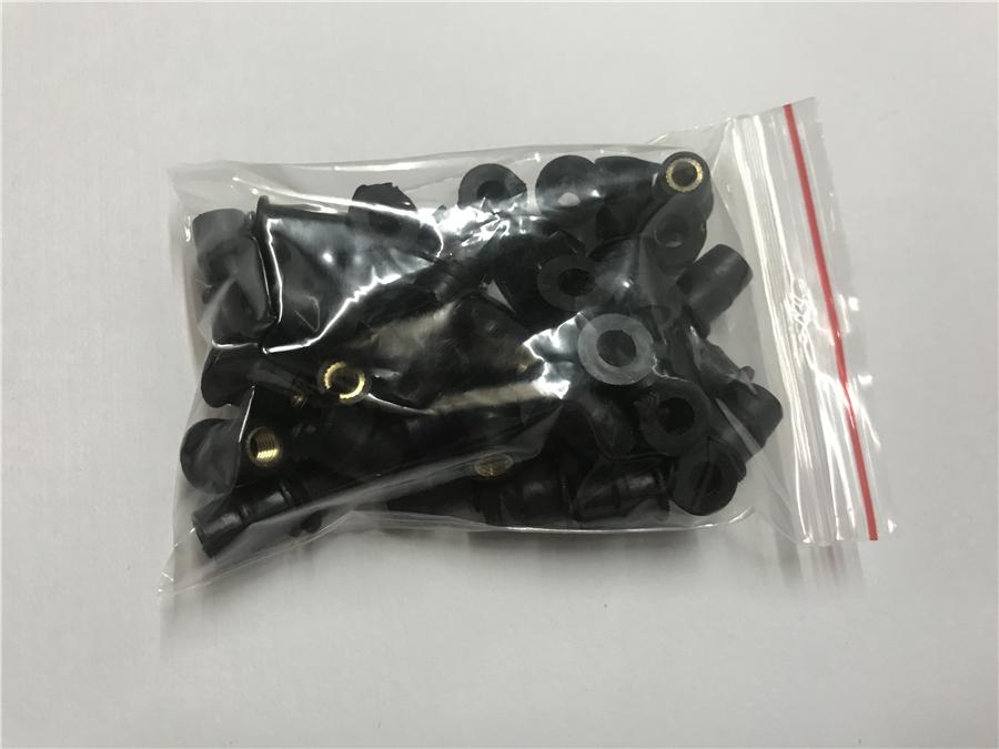 M5 Rubber WellNut 5mm Metric Motorcycle Windscreen Well Nut Wellnuts Brass NUTS 50 Pcs