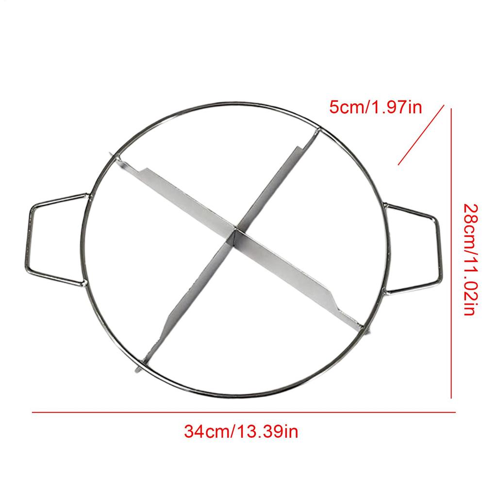 Stainless Steel Cake Cutter Slicer Pie Cutter Equal Portion Marker Round Bread Divider Pastry Cheese Pizza Cutting Press Tool