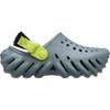 Crocs Kids  Echo Clog Comfortable Fashion Breathable Support Kids Clogs Blue Green Black 208190-3YO