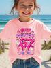 Kids 67 Themed Colorful Print TShirt Soft Cotton Fabric Breathable and Comfortable Ideal for Toddlers and Childrendf0233