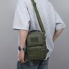 Men's Tactical Camouflage Shoulder Bag - Multi-Pocket Chest Pack Converts To Crossbody/Backpack (Durable Hiking Essential)