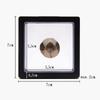 10pcs 3D Floating Frame Display Case Free Standing Floating Jewelry Storage Case for Coins Minerals Watches