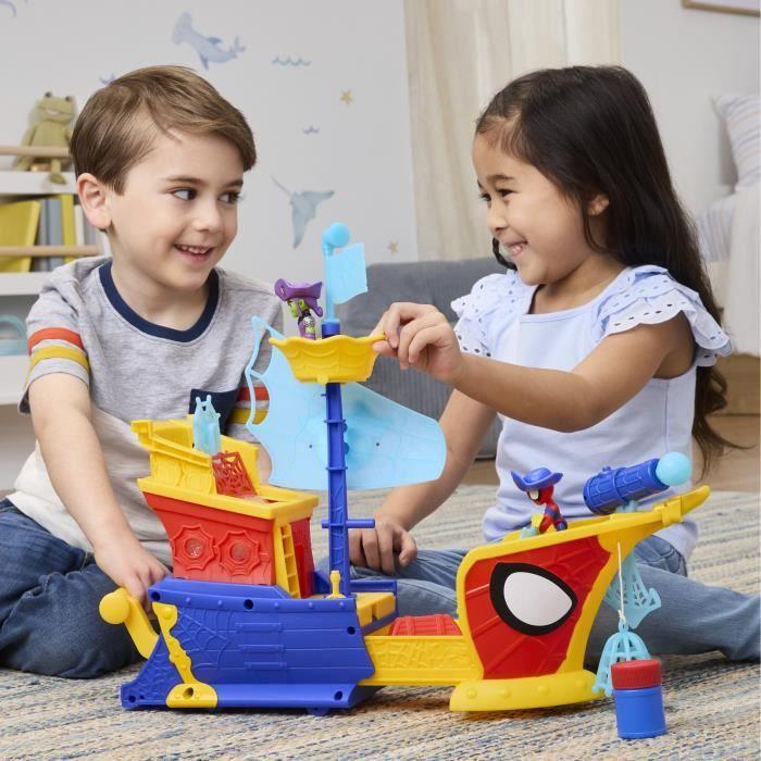 Corabie de pirați Spidey Bule și pânze Water-Webs, Marvel Spidey și prietenii săi extraordinari, de la 4 ani