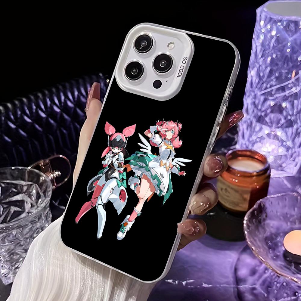 Zenless Zone Zero Aria White Translucent Mobile Phone Case for iPhone 17 16 15 14 13 12 11 X XR XS Air Pro Max Plus Cover