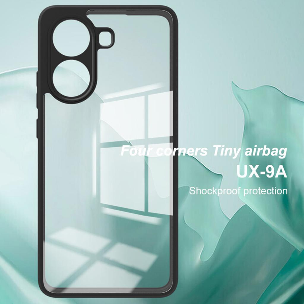IMAK UX-9A Series for Xiaomi Redmi Turbo 4 5G/Poco X7 Pro 5G Clear Case TPU PC Phone Cover Reinforced Corners