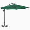 Cantilever Umbrella with Steel Mast 300 Cm Green