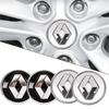 55MM Car Wheel Hub Center Caps Rim Cover Badge Emblem Accessories For Renault Fluence Captur Megane Clio Kadjar Talisman Ar