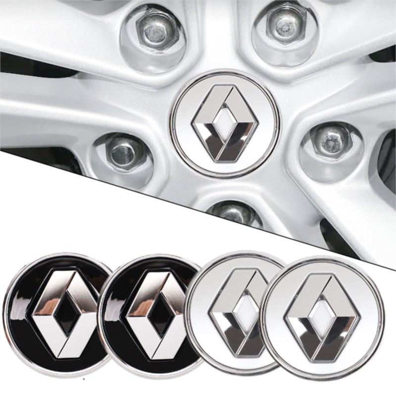 55MM Car Wheel Hub Center Caps Rim Cover Badge Emblem Accessories For Renault Fluence Captur Megane Clio Kadjar Talisman Ar