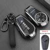 Zinc Alloy Car Key Case Cover For Chery Exeed Exlantix Et Rx Cdm Vx Lx Tx Txl Phev Keychain Ring Holder Fob Shell Accessories