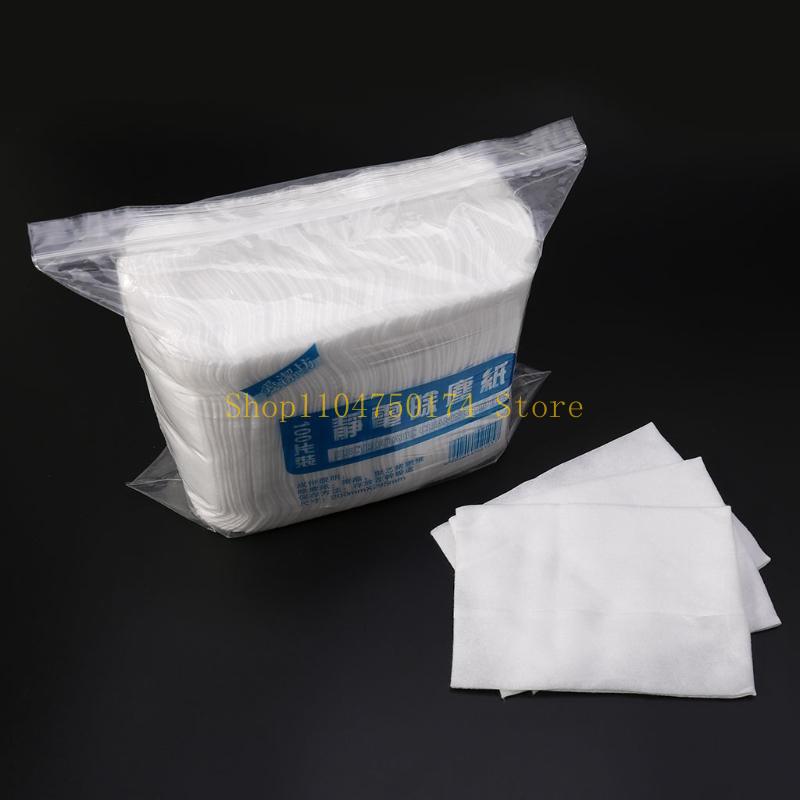 100pcs/bag Disposable Electrostatic Dust Removal Mop Paper Home Kitchen Bathroom top sale