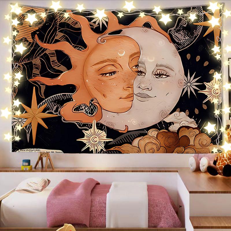 Nana Punk Rock Black  Pink Anime Collage Tapestry Wall Hanging Art Decor for Bedroom Otaku Corner Cozy Study Space