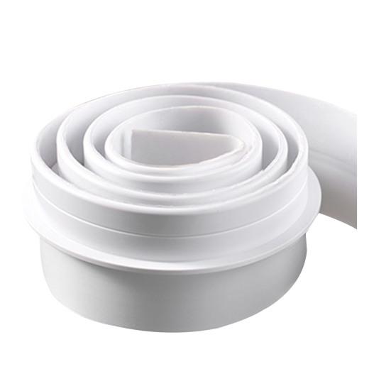 Door Bottom Sealing Strip Wear-Resistant Good Flexibility 3mm Thick PVC Adhesive Door Sweep