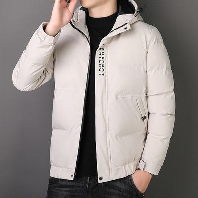 Teenager Jacke Wärme Verdickte Baumwolljacke Herren Dicke Baumwolljacke Modische Freizeit Brotjacke Jacke