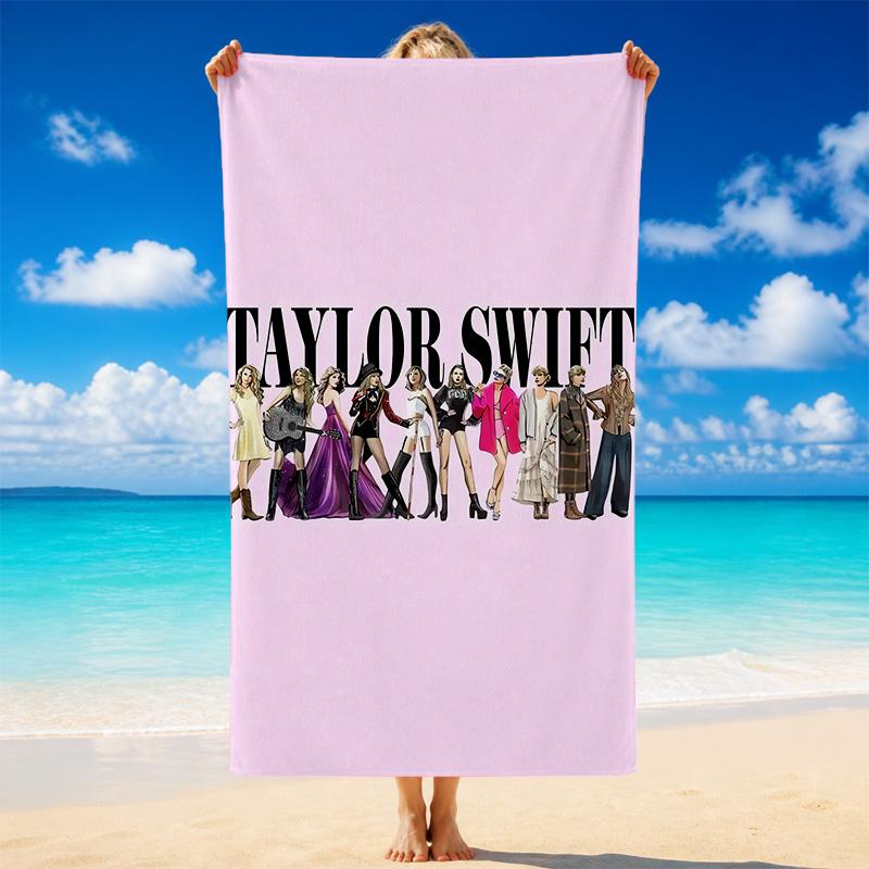 Asciugamano da Spiaggia Taylor Swift in Microfibra ad Asciugatura Rapida Morbido Assorbente Resistente alla Sabbia per Spiaggia Piscina Viaggio Estate