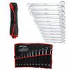 Kraft&Dele 12-piece Double-Sided Ring Wrench Set