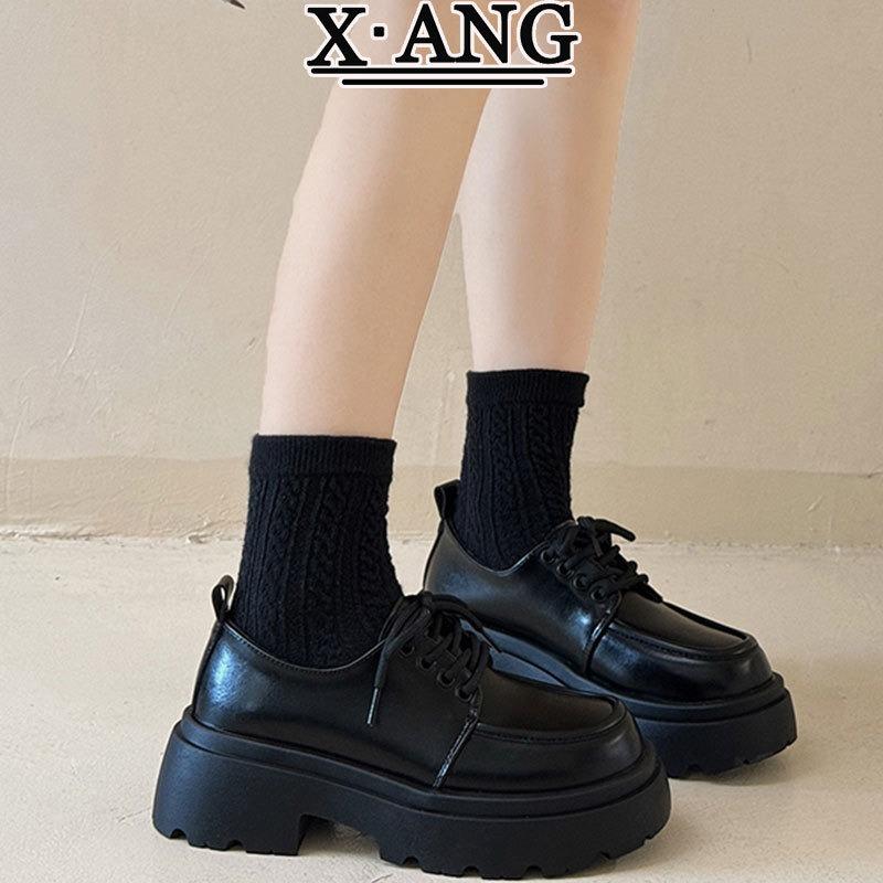 Platform small leather shoes genuine leather women's shoes spring and summer new Mary Jane single shoes