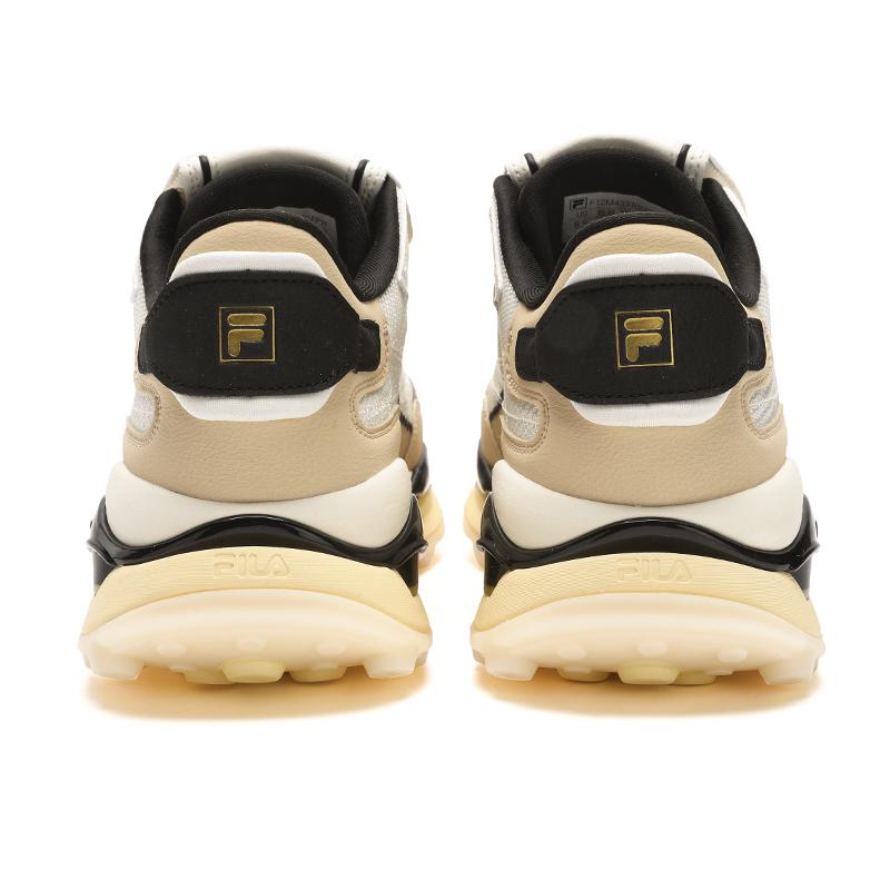 Fila KM2 Fashion Versatile Durable Low-Top Casual Shoes Men Sneakers Snow-White Beige F12M433105FPB