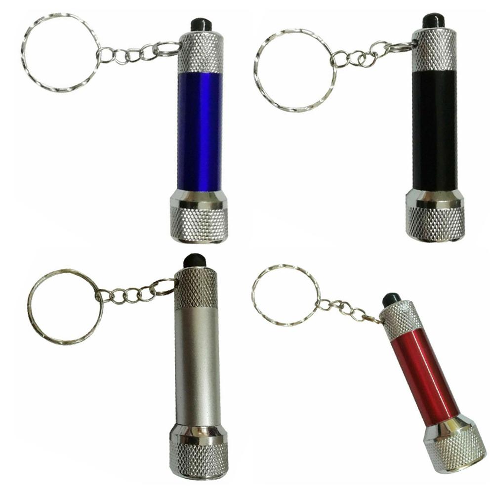 5 LED Mini Keychain Flashlight  Super Bright Small Flashlight Aluminum Alloy Camping Keychain Torch Portable Outdoor Lighting