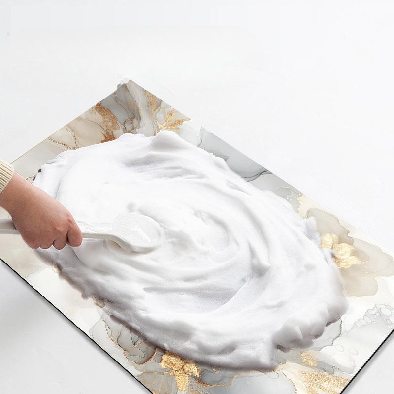 Yıkama Su Emici ve Kaymaz Kapı Paspası Banyo Yer Paspası Banyo Ev Tuvalet Ayak Paspası Kapı Girişi Kapı Paspası Halı